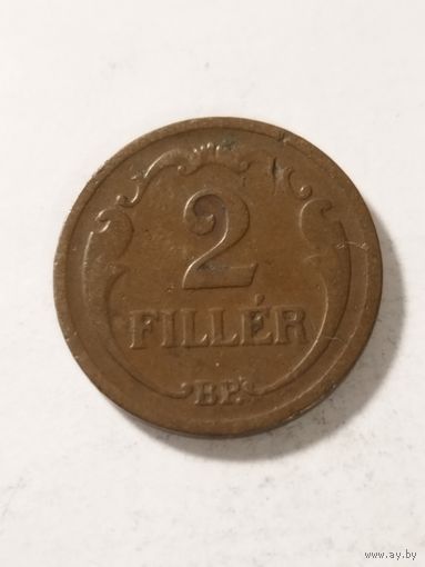 Венгрия 2 филлер 1927