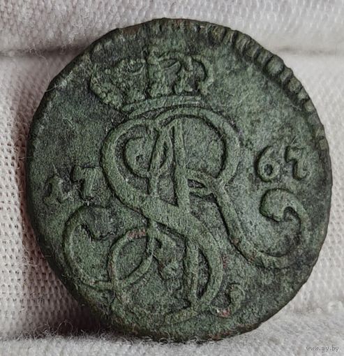 1 грош 1767 года С РУБЛЯ! МНОГО ЛОТОВ С РУБЛЯ!