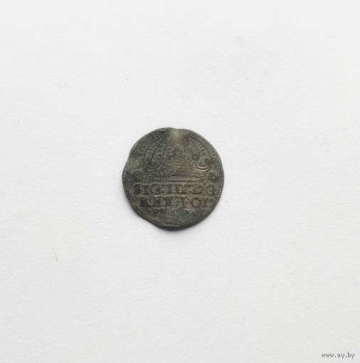 Речь Посполитая. Жигимонт Ваза. Краков. Грош 1621 г. Фальшак!