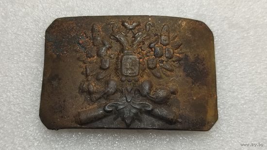 Пряжка РИА Орел на пушках Российская Империя