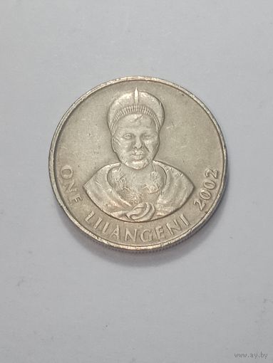 Свазиленд 1 лилангени 2002 года .