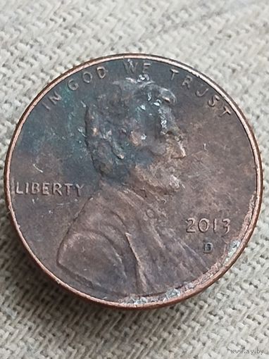 Распродажа - 1 цент 2013г.,"Цент Линкольна",США