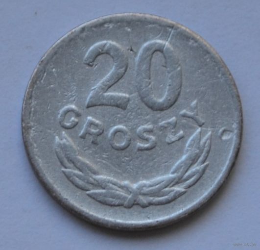 Польша, 20 грошей 1949 г.