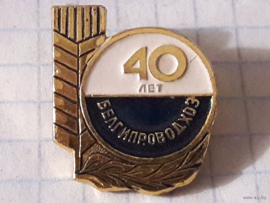 40 лет Белгипроводхоз