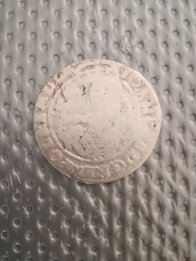 6 грошей 1665 года AT с рубля!