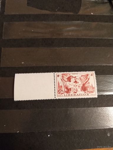 1945 Франция мемориал в память освобождения Эльзаса война чистая клей MNH** выпускалась одиночкой (2-6)