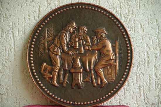Панно медное 31,5 см
