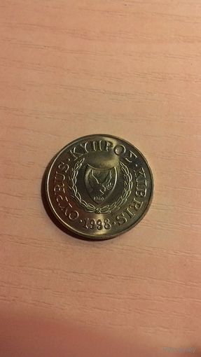Кипр, 20 центов 1998.