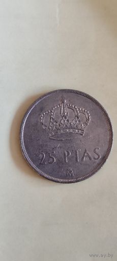 Испания 25 песет 1983