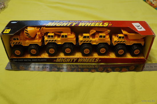 Строительные машины автомодели Mighty Wheels Soma