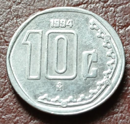 Мексика 10 сентаво, 1994    ( 1-3-7 )