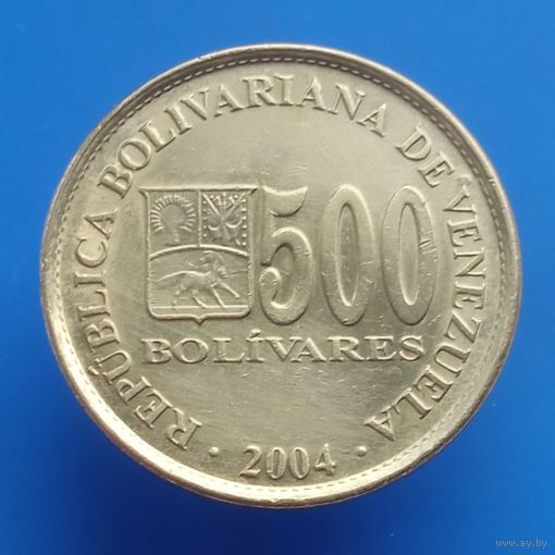 Венесуэла 500 боливаров 2004