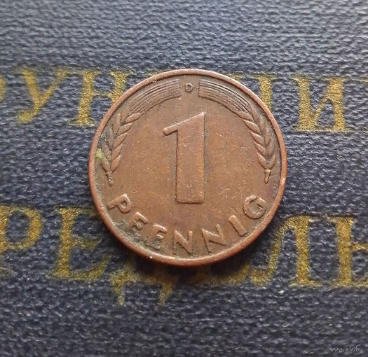 1 пфенниг 1949 (D) Германия ФРГ #03