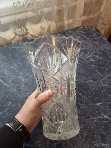 Ваза хрусталь
