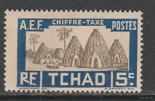 Чад 5с /Хижины/ 1930г