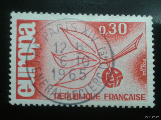Франция 1965 Европа