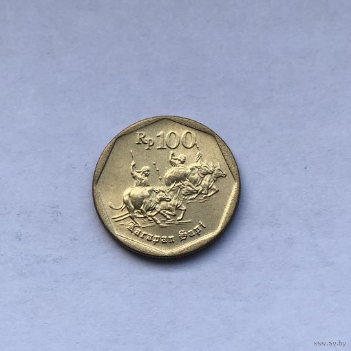 100 рупий 1998 Индонезия