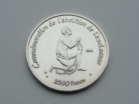 Кот-д`Ивуар. 2500 франков 2007 год  X#E2  "Отмена рабства"