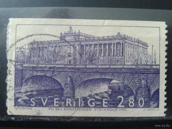 Швеция 1992 Мост, дворец