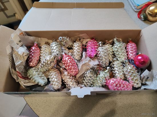 Елочные игрушки ссср