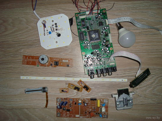 Платы с радиодеталями1