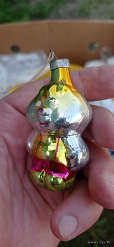 РЕДКАЯ ЁЛОЧНАЯ ИГРУШКА СССР ЧУДИК  ЛОТ 18 КАТАЛОГ СОСТОЯНИЕ ! НА  ФОТО . ОРИГИНАЛ  .  Распродажа Коллекции !!! . Экспресс  Аукцион  не с рубля без МПЦ и прочего 3 ДНЯ  .Много лотов в продаже .
