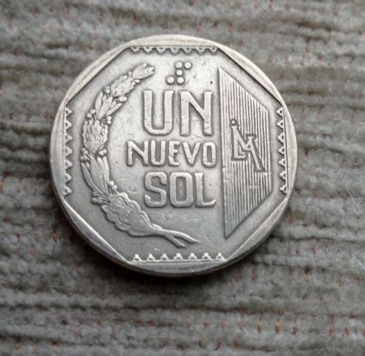 Werty71 Перу 1 соль 1993 с точками