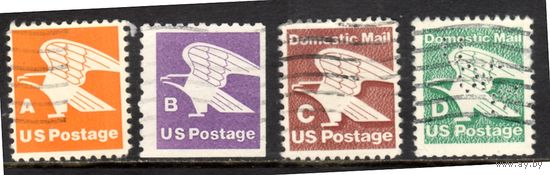 США. Ми-1341,1457,1507,1722. Орел.Серия: 1978-1985 годы. Регулярный выпуск.