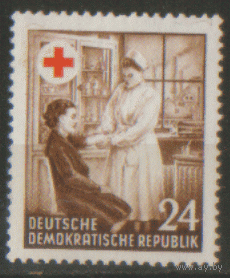 ГДР. М. 385. 1953. ЧиСт.