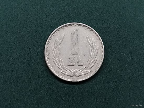1 злотый Польша.
