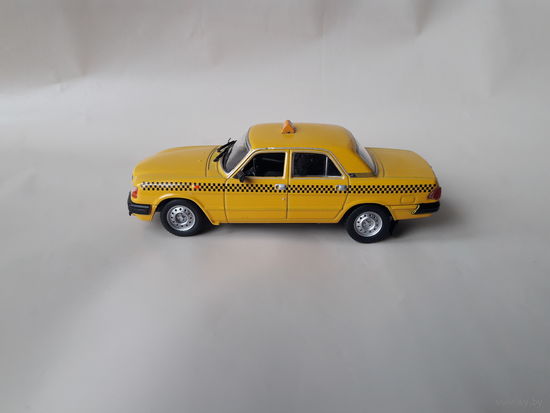 ГАЗ-3110 "Волга" Такси Деагостини 1:43 Обмен возможен Автомобиль на Службе #9 Deagostini