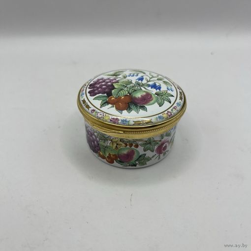 Шкатулка-таблетница, шкатулка для колец Spode (Staffordshire). Англия. Арт 2884