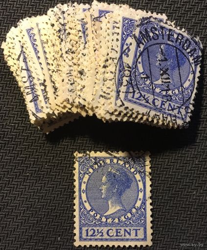 ЦІКАВІЦБ АБМЕН! 1928, Вільгельміна, тып "veth", 12 1/2 цэнтаў