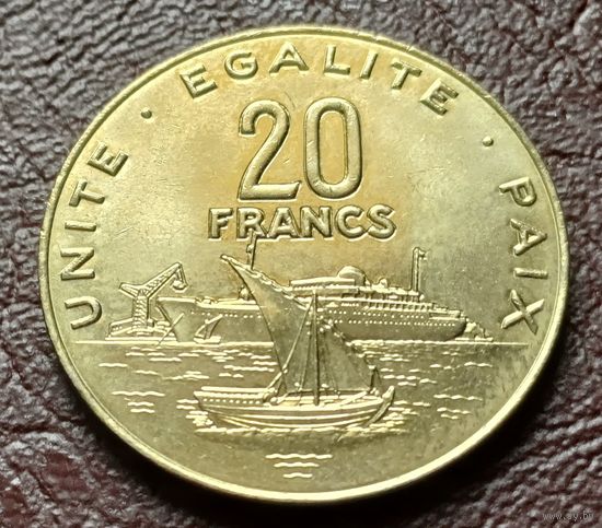 Джибути 20 франков, 2007     ( 2-12-3 )