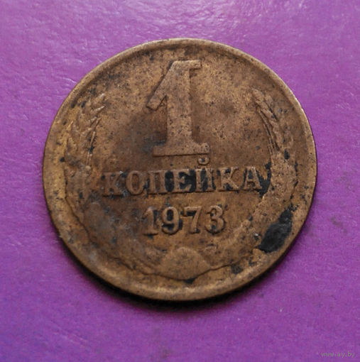 1 копейка 1973 года СССР #07