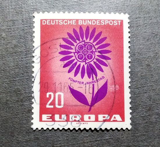 Марка Германия 1964 год Европа СЕРТ