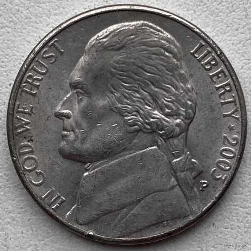 США 5 центов 2003 г. Р