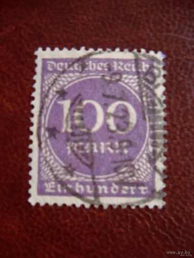 Mi.268 b DR Германия. Рейх. 1923 год - 1 шт. Торг! 268b
