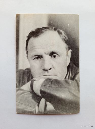 Актеры. Михаил Ульянов. Мини-фото. 9х6 см.