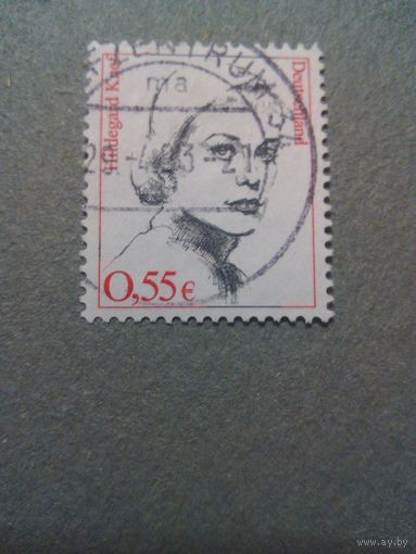 ФРГ. Стандарт. 2002г. гашеная