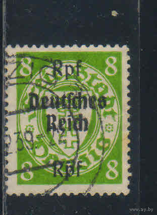 Германия Рейх 1939 Надп на марках Данцига #719