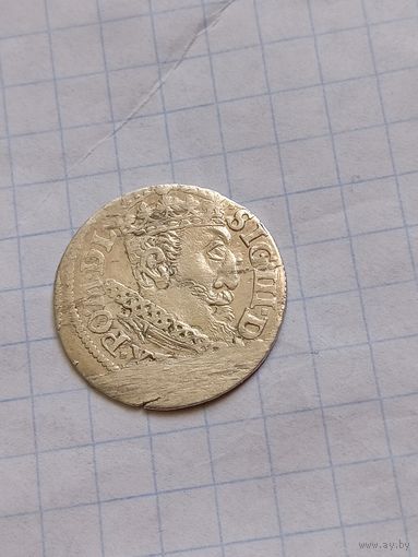 Рижский трояк 1619 года. R!!!