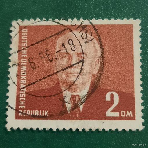 ГДР 1955. Вильгельм Пик