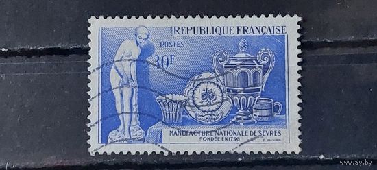 РАСПРОДАЖА ФРАНЦИЯ 1957г. Полная серия. Гаш.