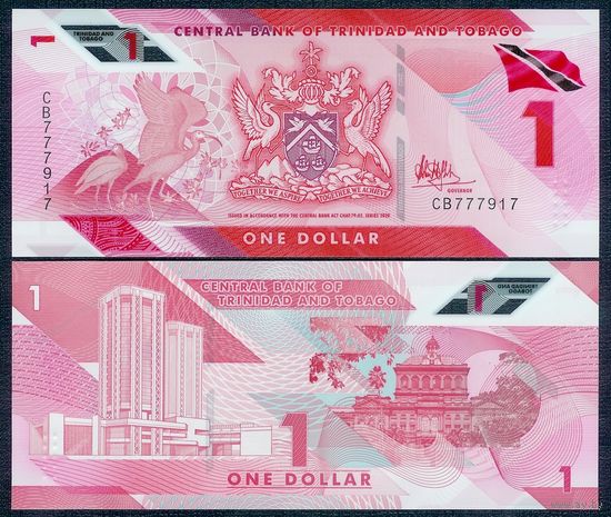 Тринидад и Тобаго 1 доллар 2020 год, UNC