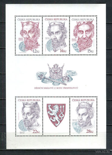 Чешская Республика - 2006 - Короли - [Mi. bl. 24] - 1 блок. MNH.  (LOT EH49)-T10P51