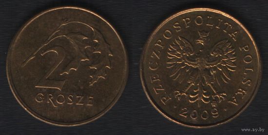 Польша y277 2 грош 2009 год (mw) (_alb2