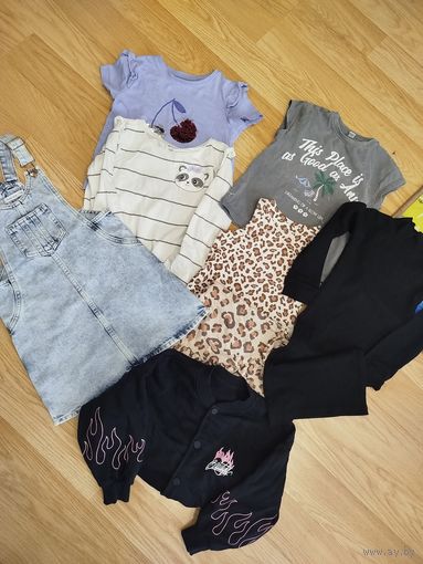 Лот одежды на девочку (10 вещей)