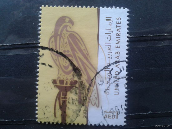 ОАЭ, 2013. Золотой сокол - национальный символ
