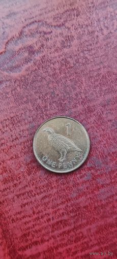 Гибралтар 1 пени 2011